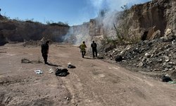 Quema controlada de pirotecnia realizó Protección Civil de Ciudad Fernández