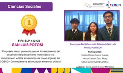 Gobierno reconoce a ganadores de la Feria Mexicana de Ciencias
