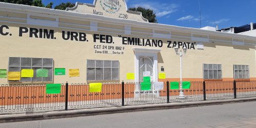 Conflicto en escuela primaria Emiliano Zapata, de El Refugio
