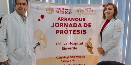 Hospital ISSSTE Rioverde inició cirugías de prótesis para rodilla y cadena