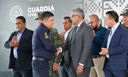 José Luis Ruiz Contreras asume funciones como nuevo secretario de Seguridad y Protección Ciudadana