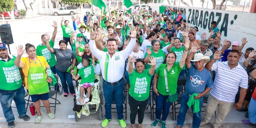 Habitantes de El Huizachal respaldan proyecto de Arnulfo Urbiola