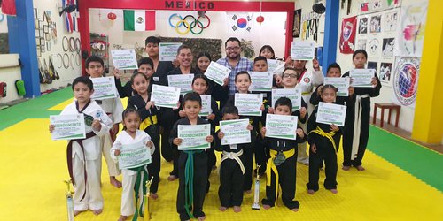 Ayuntamiento de Rioverde reconoció a destacados Taekwondoístas