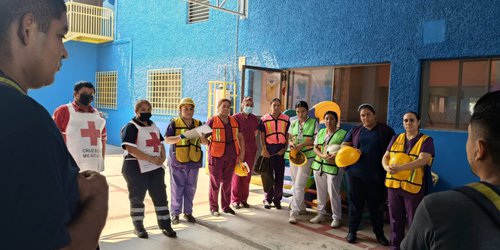 Simulacros en guarderías privadas realizó Protección Civil de Rioverde