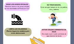 Emite PC recomendaciones ante temporada de lluvias