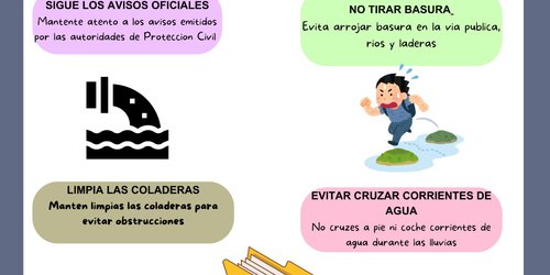 Emite PC recomendaciones ante temporada de lluvias