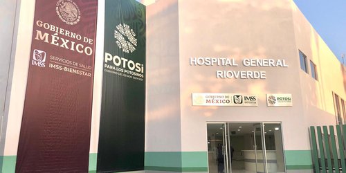 AMLO y Ricardo Gallardo inauguran nuevo módulo del Hospital de Rioverde