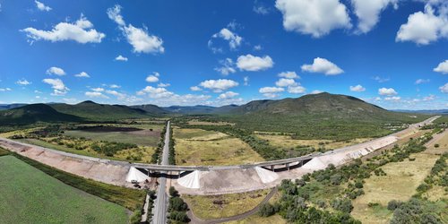 Ricardo Gallardo inauguró puentes de Supercarretera Cerritos-Tula