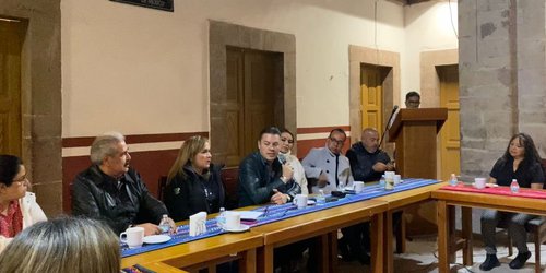 Mesa de Trabajo en Real de Catorce: Compromiso con el Turismo