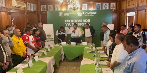 Instalan Consejo de Protección Civil en el municipio de Rioverde