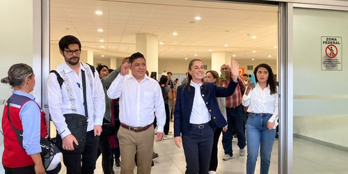 Ricardo Gallardo y Claudia Sheinbaum reafirman compromiso con la transformación de SLP