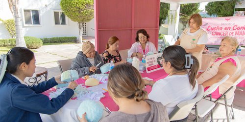 Dif Rioverde ofreció taller de prótesis mamarias "Florecer"