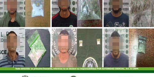 Guardia Civil Estatal detiene a 19 personas por la presunta posesión de droga