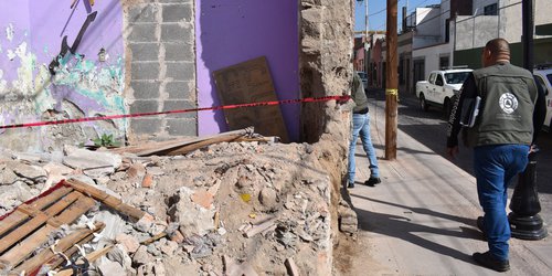 San Luis y Rioverde  tienen las fincas mas dañadas de todo el estado