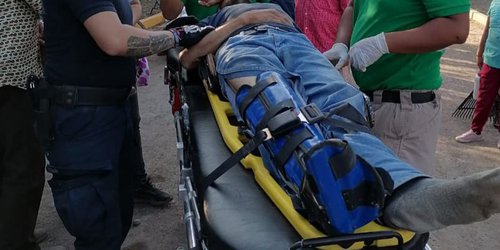 Motociclista lesionado por vehículo fantasma