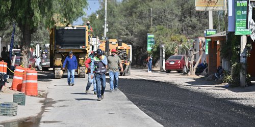 Habitantes de Mexquitic agradecen obras que mejoran la movilidad