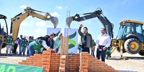 Inicia Ricardo Gallardo construcción de secundaria en Valle de la Palma