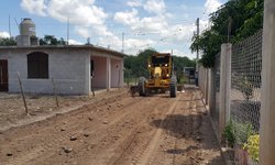 Obras Públicas inicia campaña de rehabilitación y conformación de calles y caminos en CDFDZ