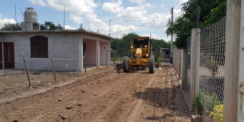 Obras Públicas inicia campaña de rehabilitación y conformación de calles y caminos en CDFDZ