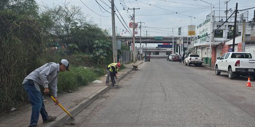 Gobierno de CDFDZ da inicio a una limpieza intensiva de calles para recibir a paisanos y visitantes en las fiestas decembrinas