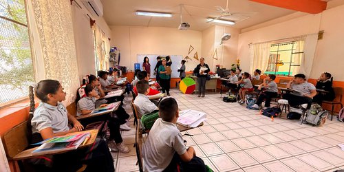 Inician pláticas de orientación y educación alimentaria en la escuela Benito Juárez