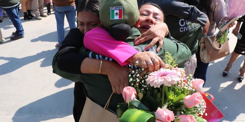 Mujeres policías y madres de familia destacan en la Guardia Nacional