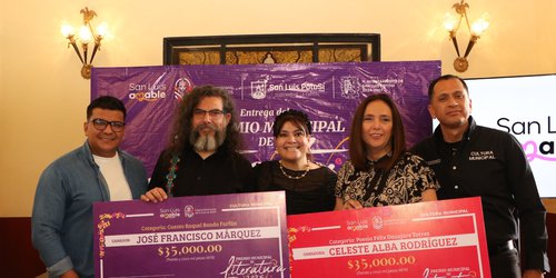 Gobierno de la Capital reconoce el talento literario potosino con el Premio Municipal de Literatura 2025