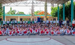 DIF Ciudad Fernández promueve hábitos saludables en la niñez con Feria de Alimentación en El Refugio