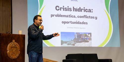 La crisis del agua en México es más grave de lo que creemos, afirma doctor Cristóbal Aldama