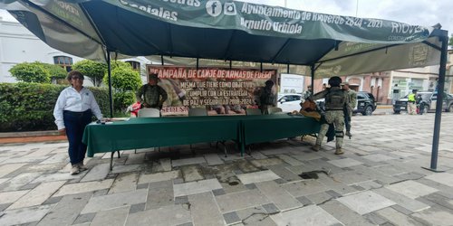 Arranca en Rioverde  campaña de canje de armas de fuego; estará vigente hasta el 15 de julio