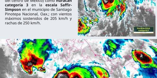 Alerta Climática – Huracán Erick
