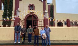 Sigue proyecto de rescate de ruinas arqueológicas y restauración del templo en Lagunillas