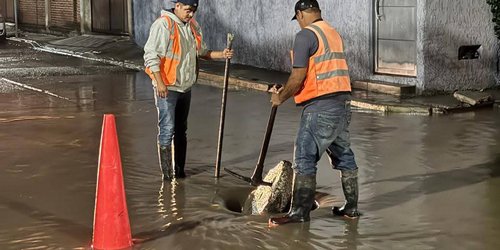 Municipio intensifica atención a caminos y drenajes tras lluvias en Cd Fdz