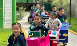Alumnos de primer grado del Colegio D’Abbadie participaron en actividad lúdica en Museo El Colibrí