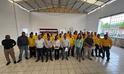 Reconocen labor de brigadistas en Santa Catarina en temporada de incendios 2025
