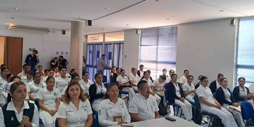 Jurisdicción Sanitaria IV participa en la asignación de plazas de servicio social para estudiantes de Enfermería