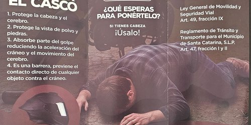 Inicia Santa Catarina campaña preventiva para uso obligatorio del casco en motociclistas