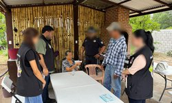 Escuadrón AVE interviene en caso de posible retención de Tarjeta del Bienestar en Plazuela