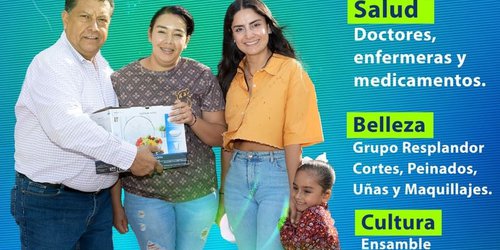 Oscar Bautista llevará jornada de salud y actividades comunitarias a Santa Catarina