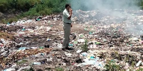 Atienden tiradero de llantas en El Capulín