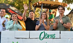 Ricardo Gallardo lleva más obra de infraestructura a Villa de Pozos