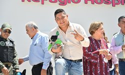Ricardo Gallardo inaugura Refugio y Hospital “Huellitas” en Soledad