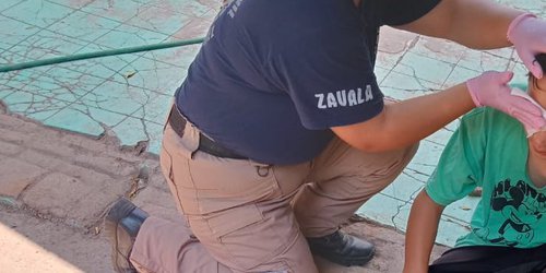 Menor resulta lesionado tras ataque con ácido por una persona adulta