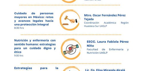 UASLP realizará Jornadas de Cuidado Gerontogeriátrico el 30 de agosto