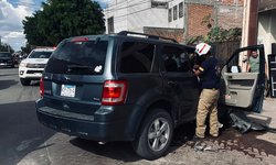 Choque lateral deja tres personas lesionadas en Ciudad Fernández