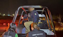 Rescatan a persona vulnerable en carretera Rioverde-Ciudad Valles