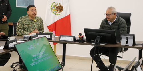 Refrendan coordinación en Mesa de Seguridad para fortalecer la paz en SLP