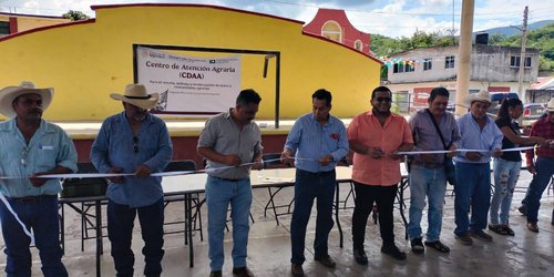 Inauguran en Santa Catarina Centro de Atención  Agraria para fortalecer al campo
