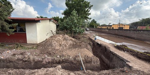 Inicia construcción de barda perimetral en la escuela Primaria Vicente Guerrero