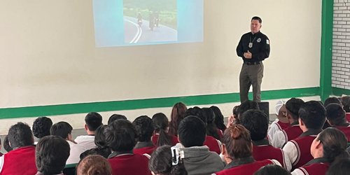 Impulsan educación vial entre jóvenes motociclistas en San Ciro de Acosta